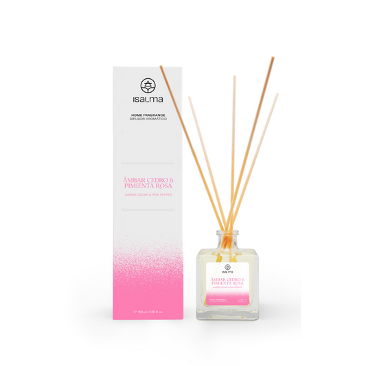 Mikado ámbar cedro y pimienta rosa